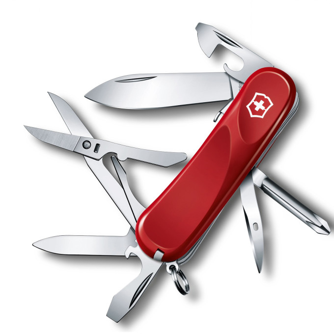 Складной нож Victorinox Evolution S16 2.4903.SE, красный